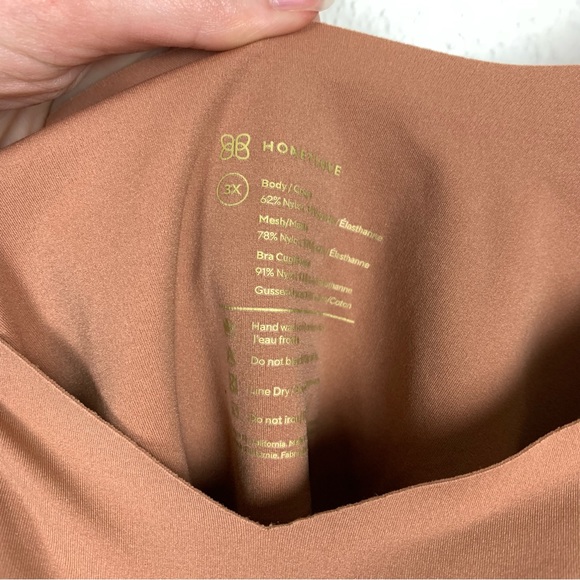 Honeylove tan cami bodysuit size 3x - Picture 13 of 16